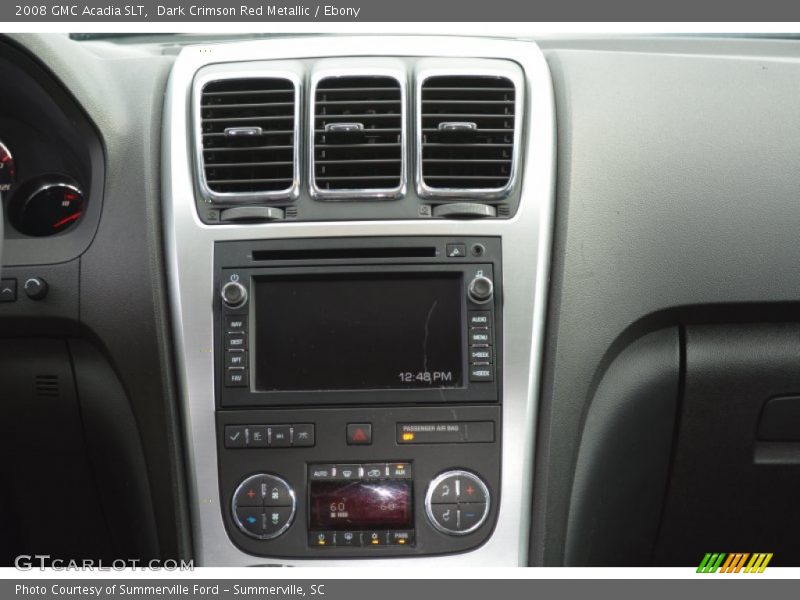 Dark Crimson Red Metallic / Ebony 2008 GMC Acadia SLT