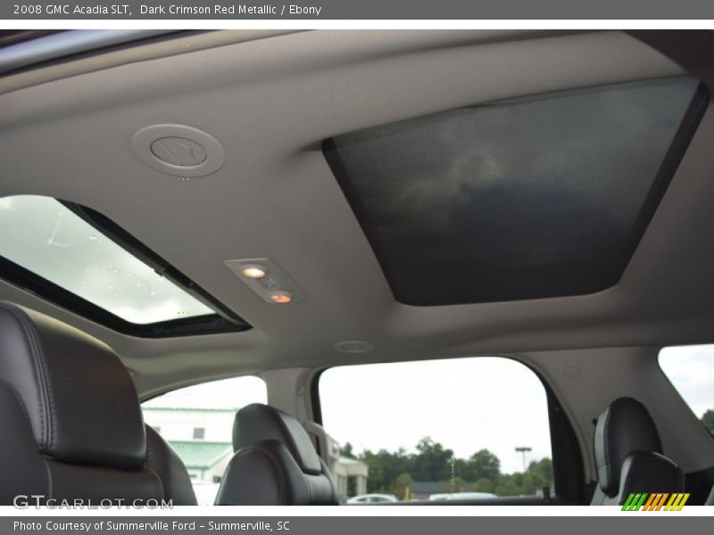 Dark Crimson Red Metallic / Ebony 2008 GMC Acadia SLT