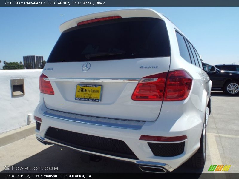 Polar White / Black 2015 Mercedes-Benz GL 550 4Matic