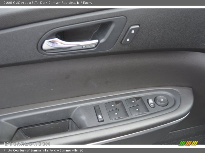Dark Crimson Red Metallic / Ebony 2008 GMC Acadia SLT