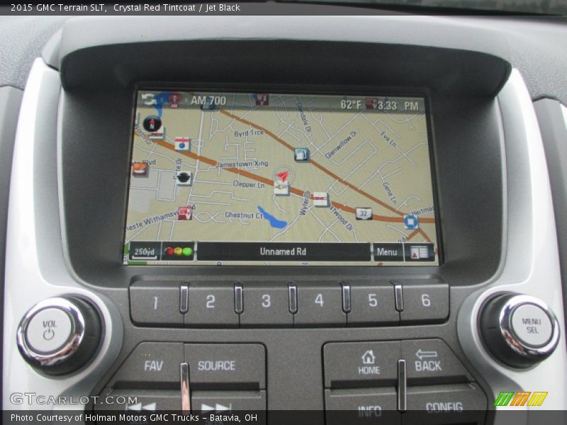 Crystal Red Tintcoat / Jet Black 2015 GMC Terrain SLT