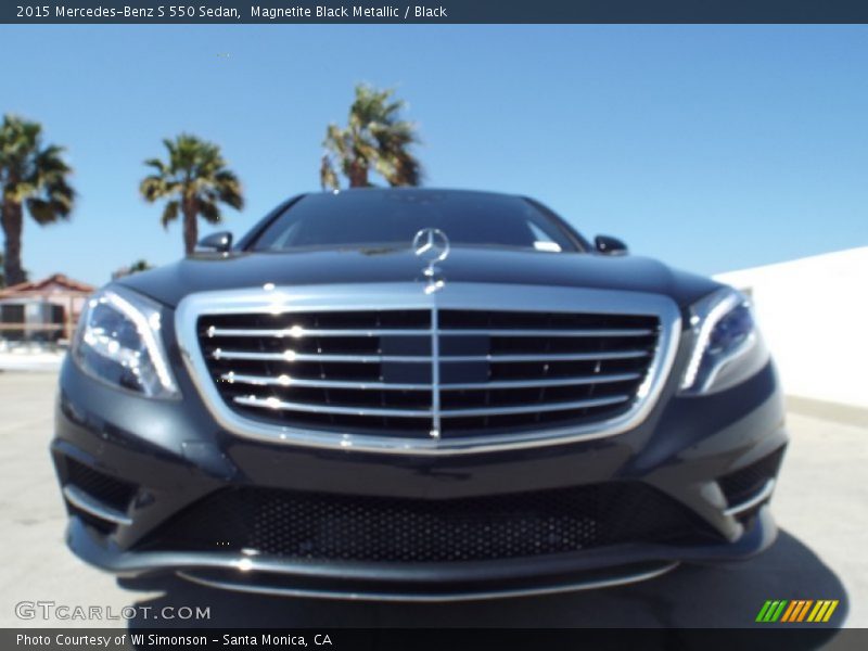 Magnetite Black Metallic / Black 2015 Mercedes-Benz S 550 Sedan