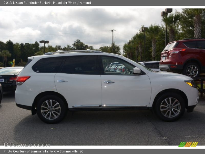 Moonlight White / Almond 2013 Nissan Pathfinder SL 4x4