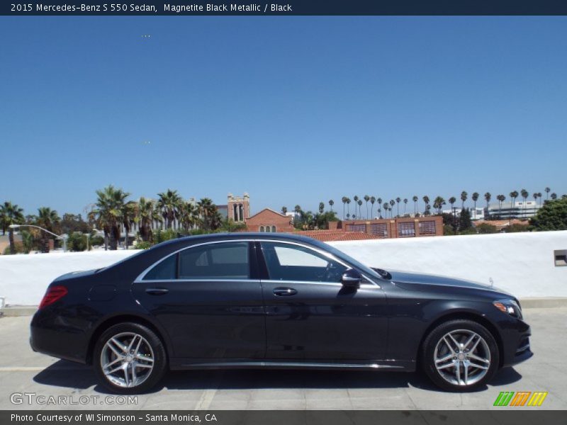 Magnetite Black Metallic / Black 2015 Mercedes-Benz S 550 Sedan