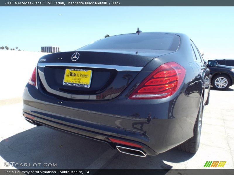 Magnetite Black Metallic / Black 2015 Mercedes-Benz S 550 Sedan