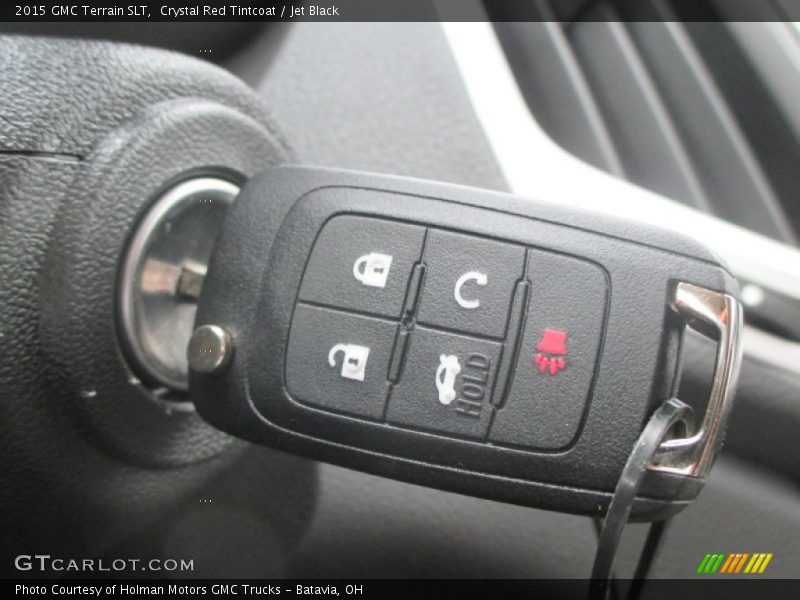 Crystal Red Tintcoat / Jet Black 2015 GMC Terrain SLT