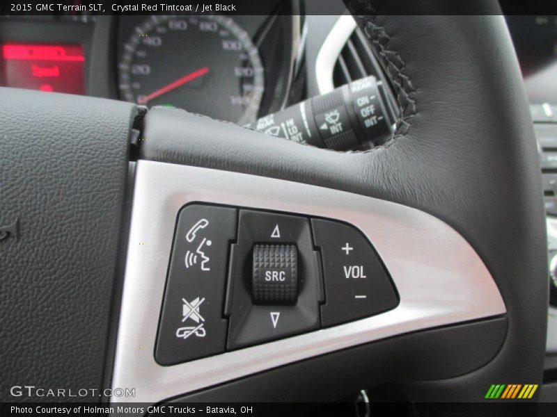 Crystal Red Tintcoat / Jet Black 2015 GMC Terrain SLT