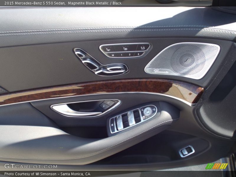 Magnetite Black Metallic / Black 2015 Mercedes-Benz S 550 Sedan