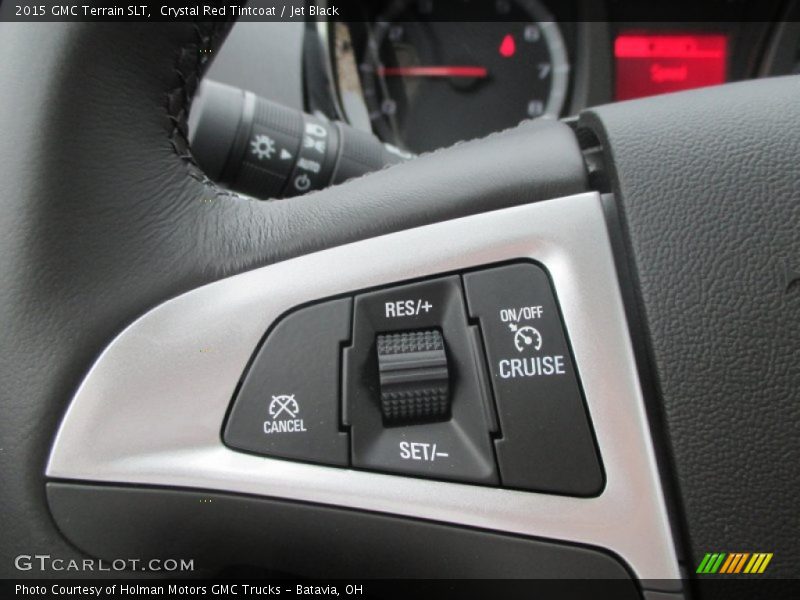 Crystal Red Tintcoat / Jet Black 2015 GMC Terrain SLT