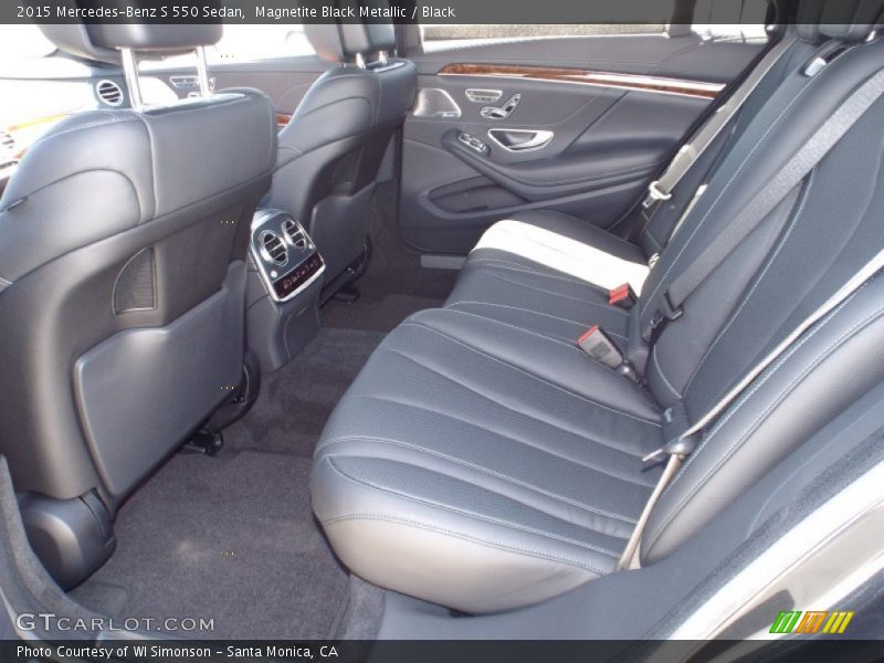 Magnetite Black Metallic / Black 2015 Mercedes-Benz S 550 Sedan