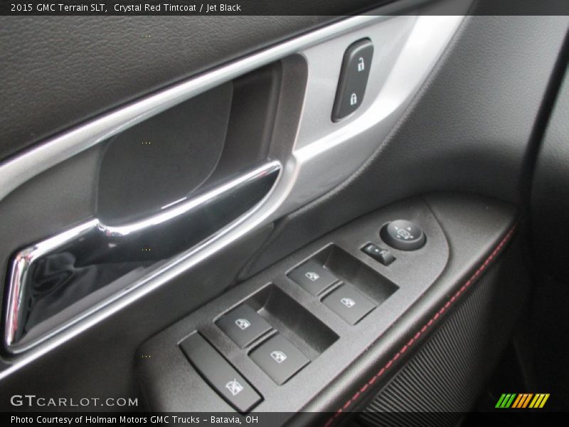 Crystal Red Tintcoat / Jet Black 2015 GMC Terrain SLT