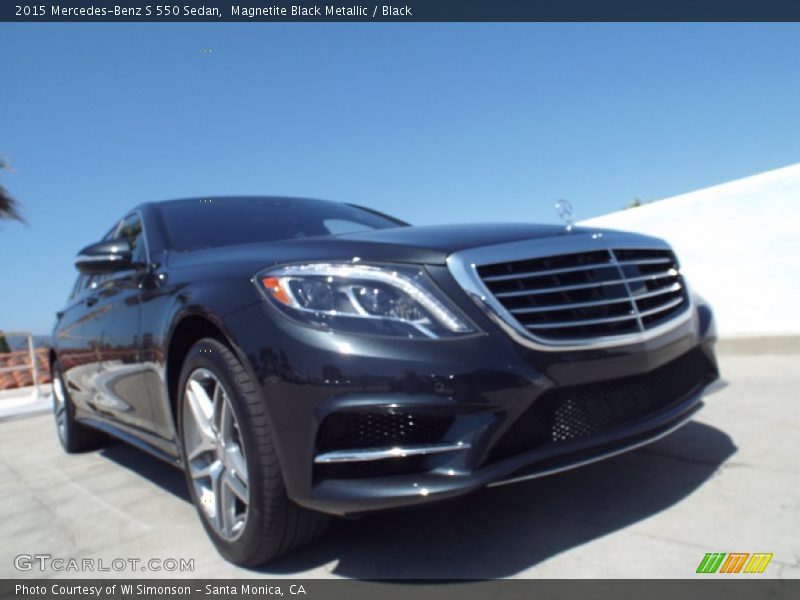 Magnetite Black Metallic / Black 2015 Mercedes-Benz S 550 Sedan