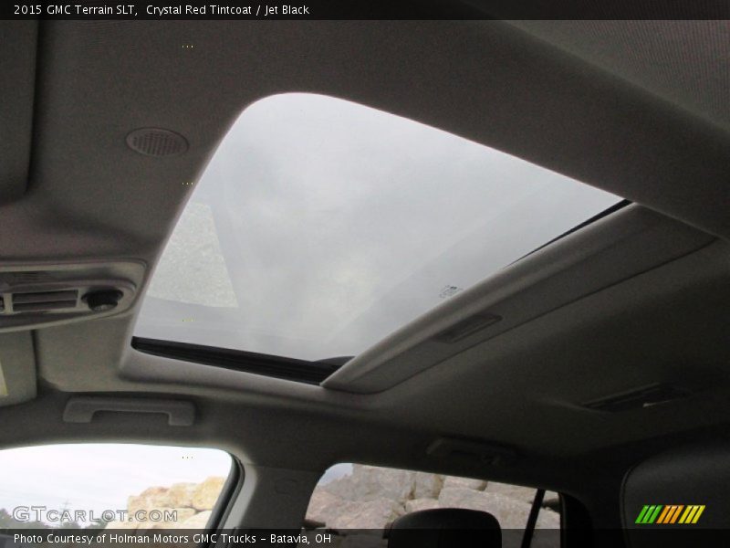 Crystal Red Tintcoat / Jet Black 2015 GMC Terrain SLT