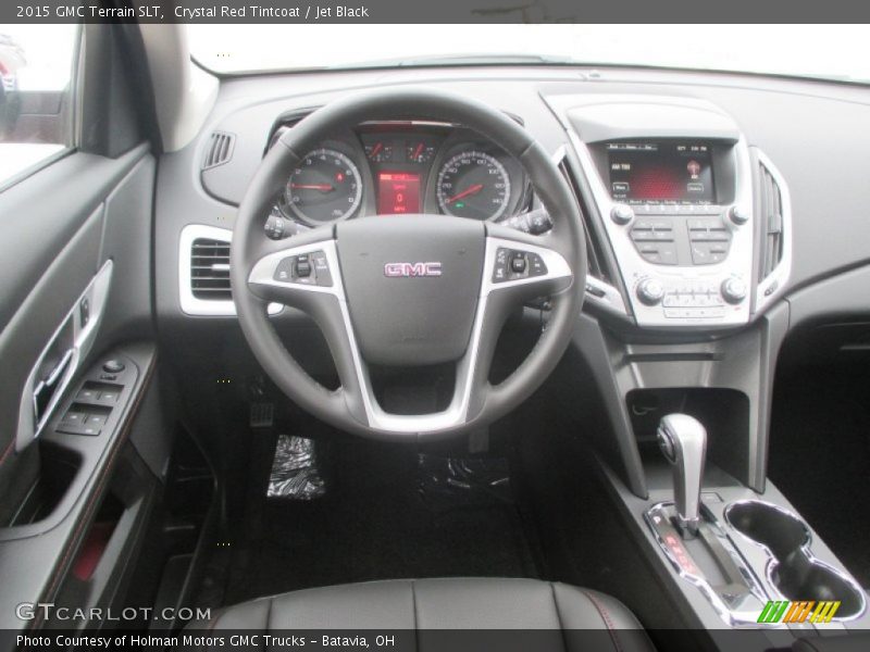 Crystal Red Tintcoat / Jet Black 2015 GMC Terrain SLT