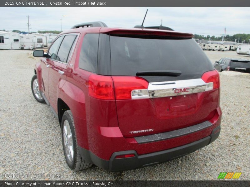 Crystal Red Tintcoat / Jet Black 2015 GMC Terrain SLT
