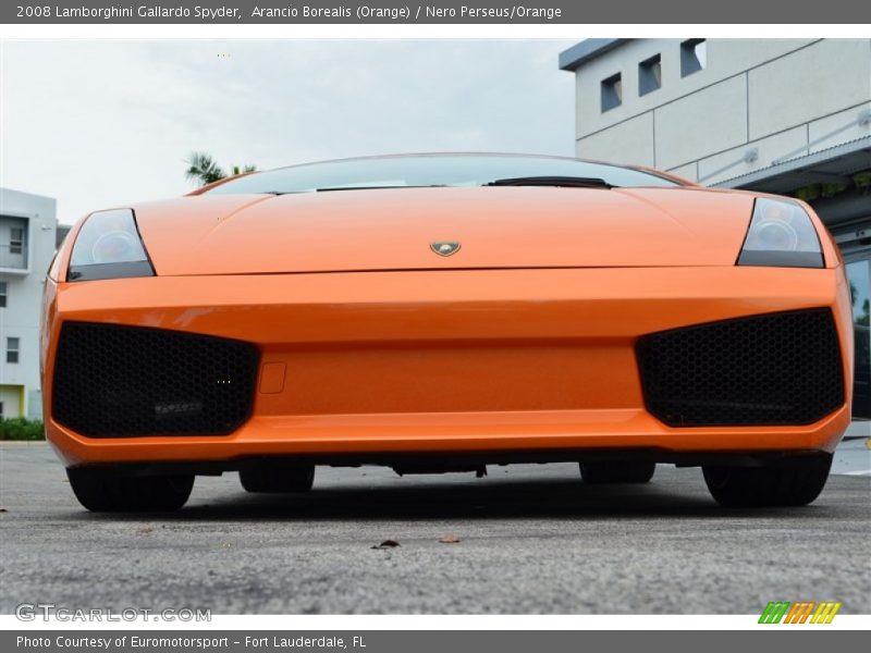 Arancio Borealis (Orange) / Nero Perseus/Orange 2008 Lamborghini Gallardo Spyder