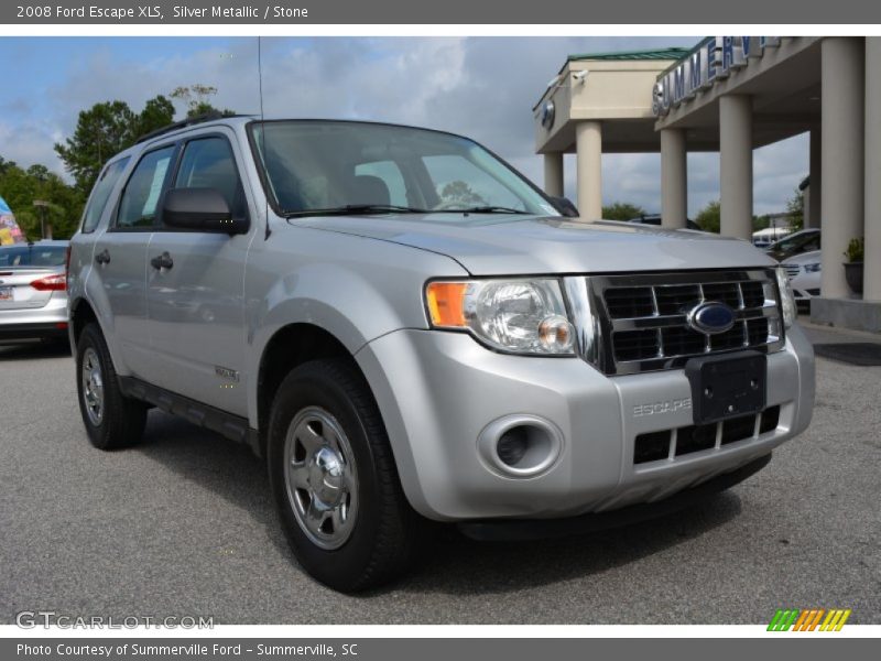 Silver Metallic / Stone 2008 Ford Escape XLS