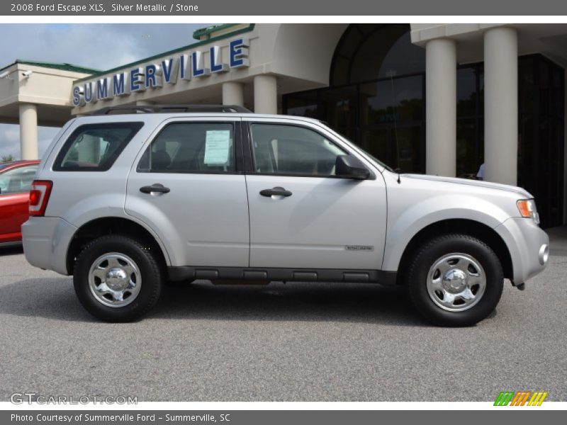Silver Metallic / Stone 2008 Ford Escape XLS