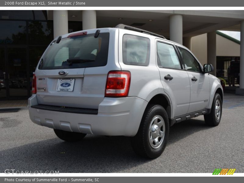 Silver Metallic / Stone 2008 Ford Escape XLS