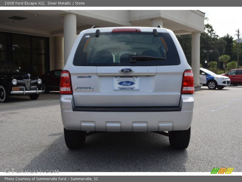 Silver Metallic / Stone 2008 Ford Escape XLS