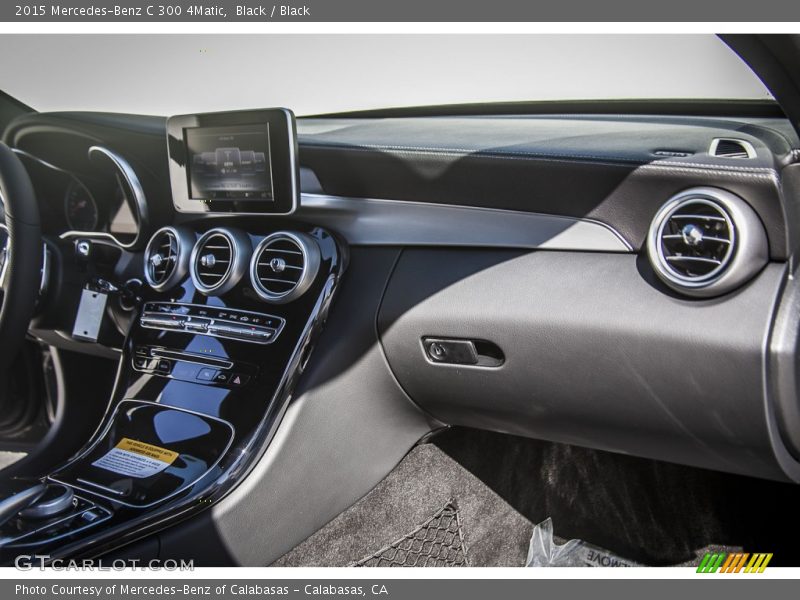 Black / Black 2015 Mercedes-Benz C 300 4Matic