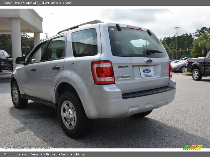 Silver Metallic / Stone 2008 Ford Escape XLS