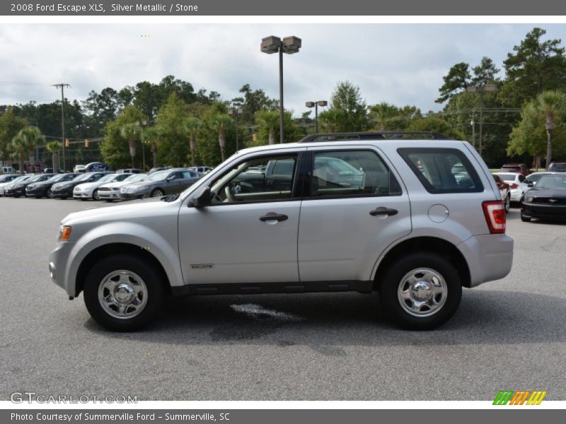 Silver Metallic / Stone 2008 Ford Escape XLS