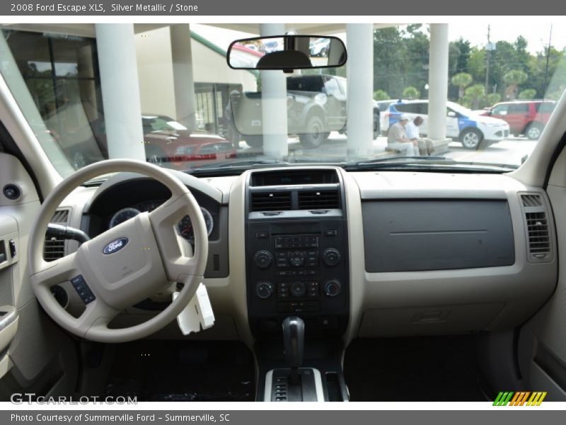 Silver Metallic / Stone 2008 Ford Escape XLS