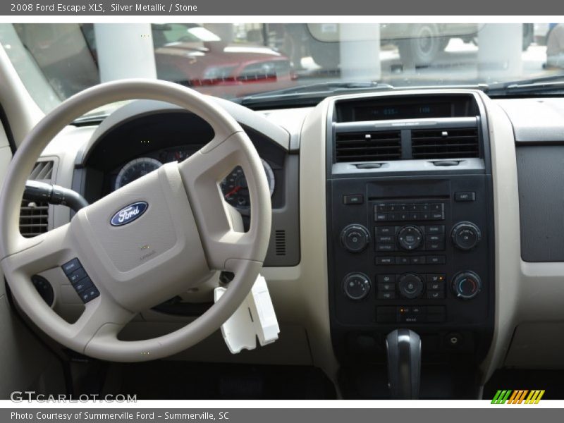 Silver Metallic / Stone 2008 Ford Escape XLS