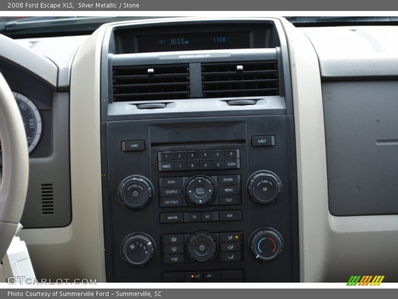 Silver Metallic / Stone 2008 Ford Escape XLS