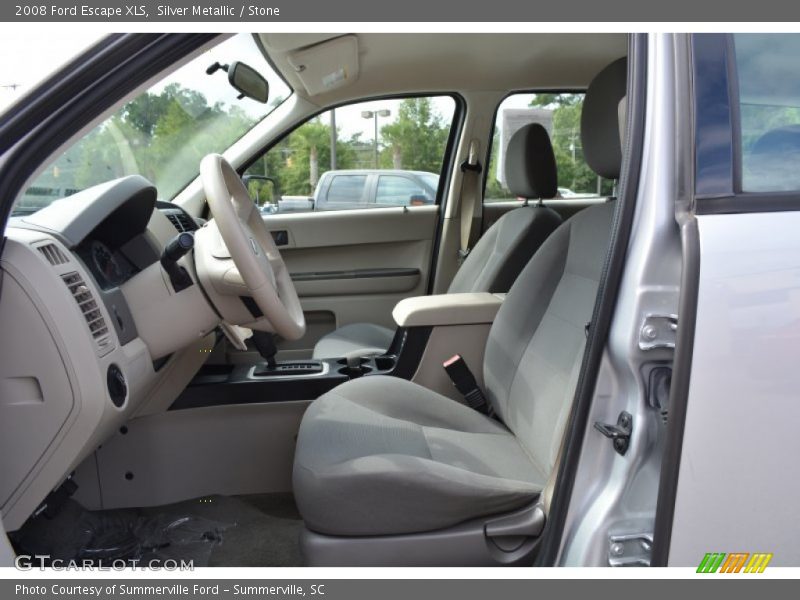Silver Metallic / Stone 2008 Ford Escape XLS