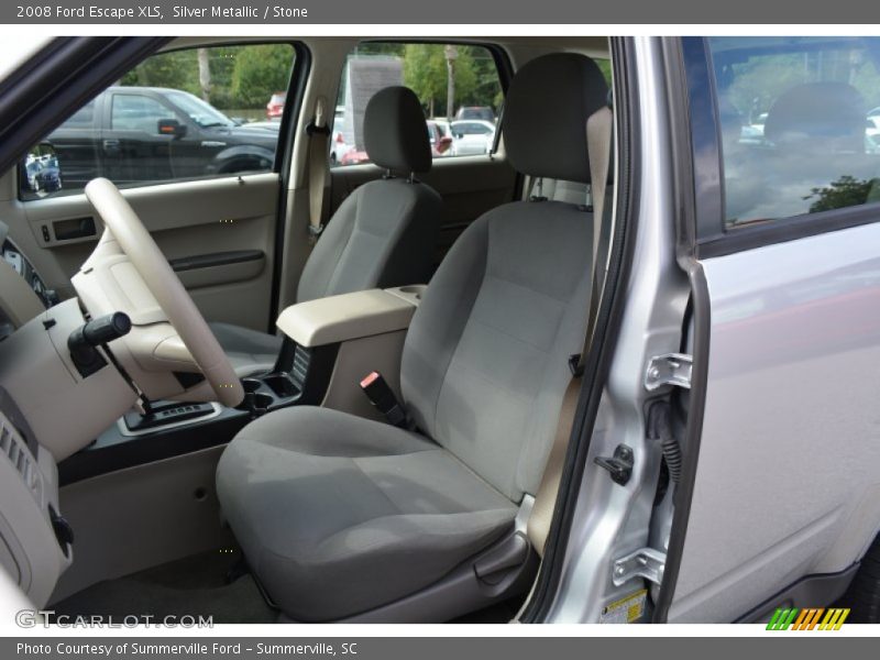 Silver Metallic / Stone 2008 Ford Escape XLS