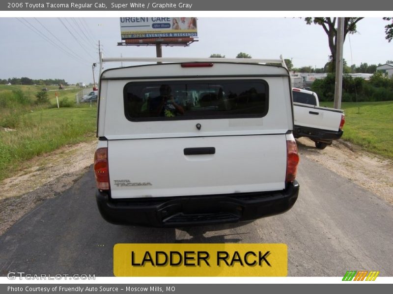 Super White / Graphite Gray 2006 Toyota Tacoma Regular Cab