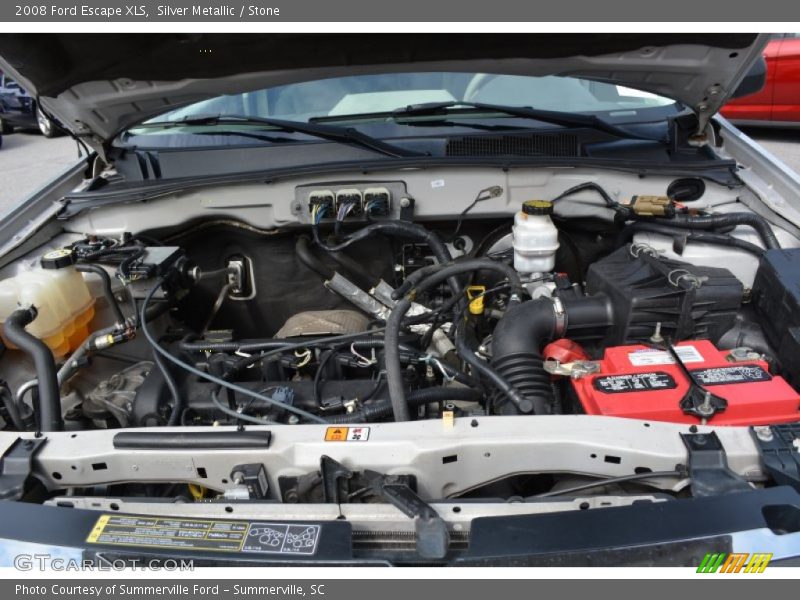 Silver Metallic / Stone 2008 Ford Escape XLS