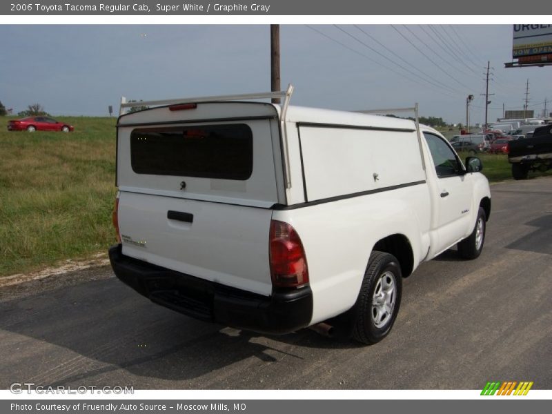 Super White / Graphite Gray 2006 Toyota Tacoma Regular Cab