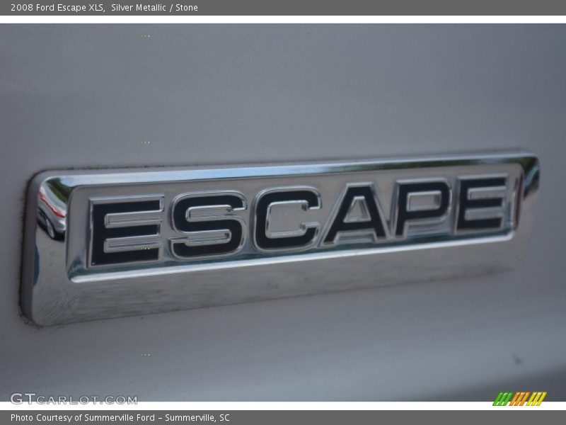 Silver Metallic / Stone 2008 Ford Escape XLS