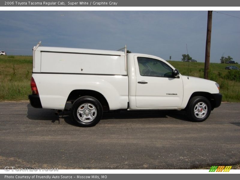 Super White / Graphite Gray 2006 Toyota Tacoma Regular Cab