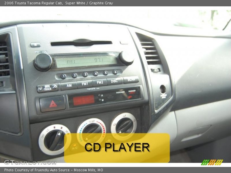 Super White / Graphite Gray 2006 Toyota Tacoma Regular Cab
