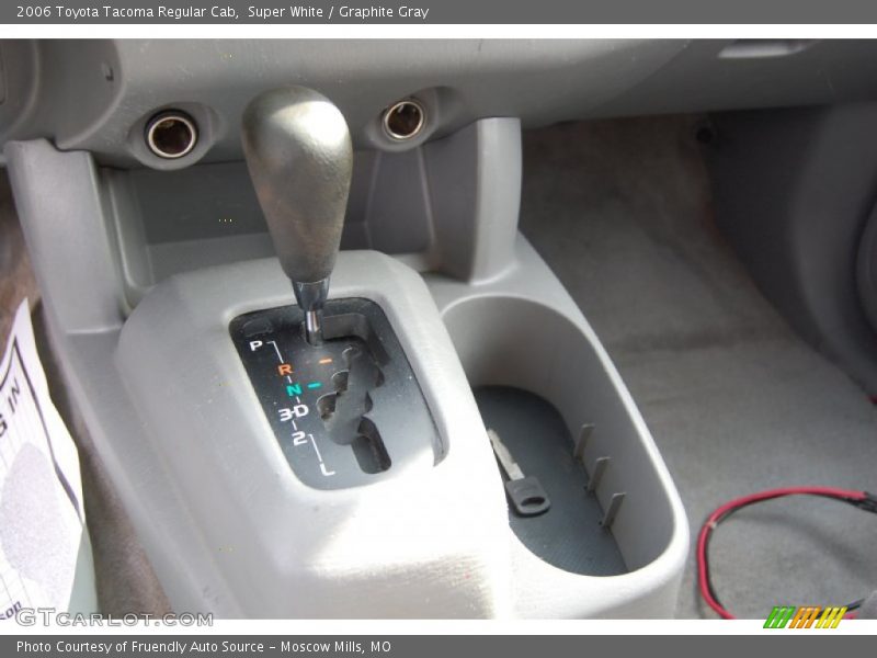 Super White / Graphite Gray 2006 Toyota Tacoma Regular Cab