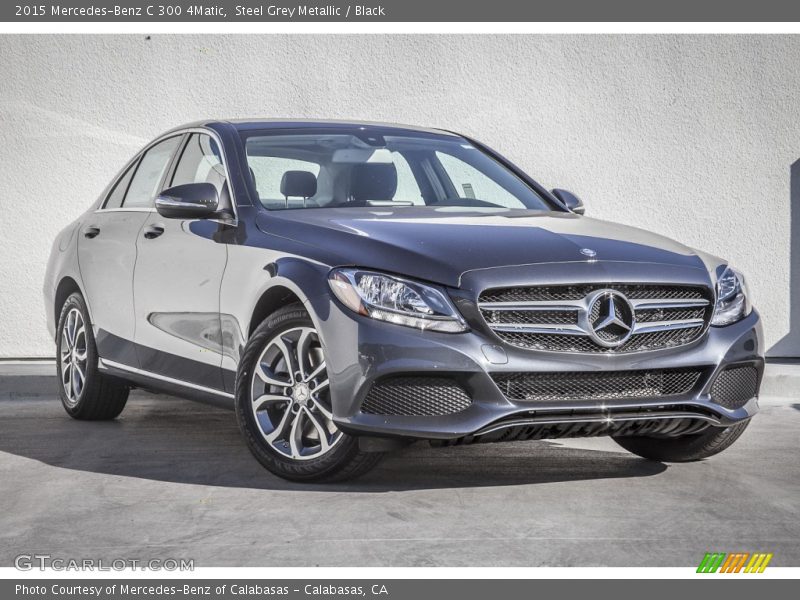 Front 3/4 View of 2015 C 300 4Matic