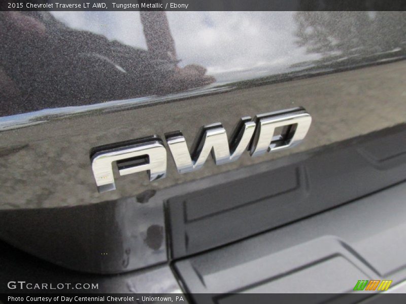 Tungsten Metallic / Ebony 2015 Chevrolet Traverse LT AWD