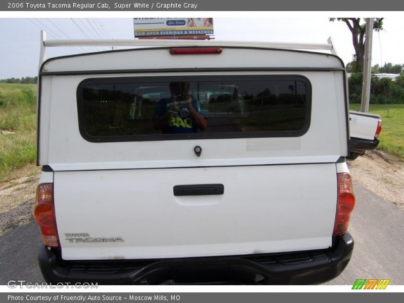 Super White / Graphite Gray 2006 Toyota Tacoma Regular Cab