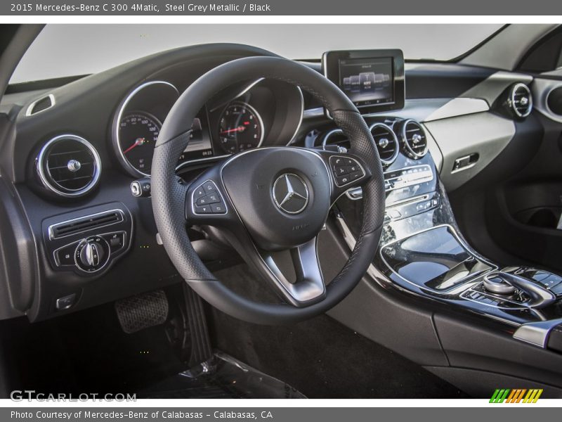  2015 C 300 4Matic Black Interior