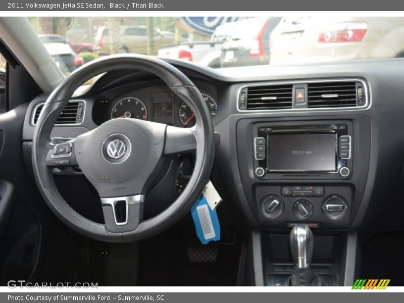 Black / Titan Black 2011 Volkswagen Jetta SE Sedan