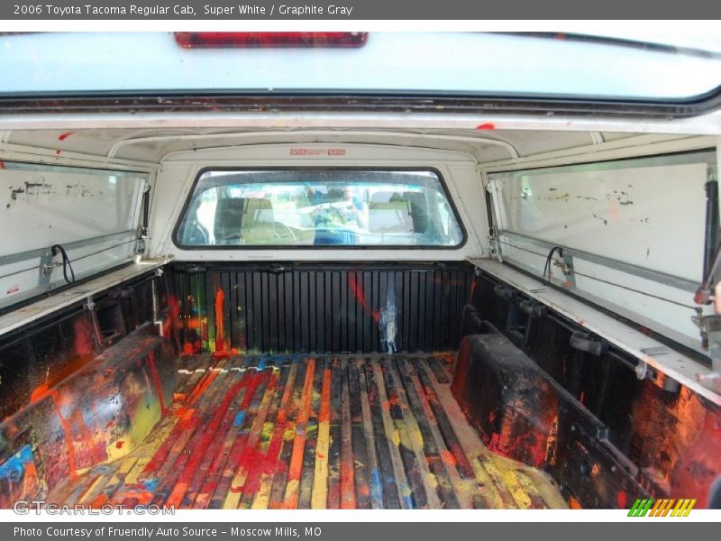 Super White / Graphite Gray 2006 Toyota Tacoma Regular Cab