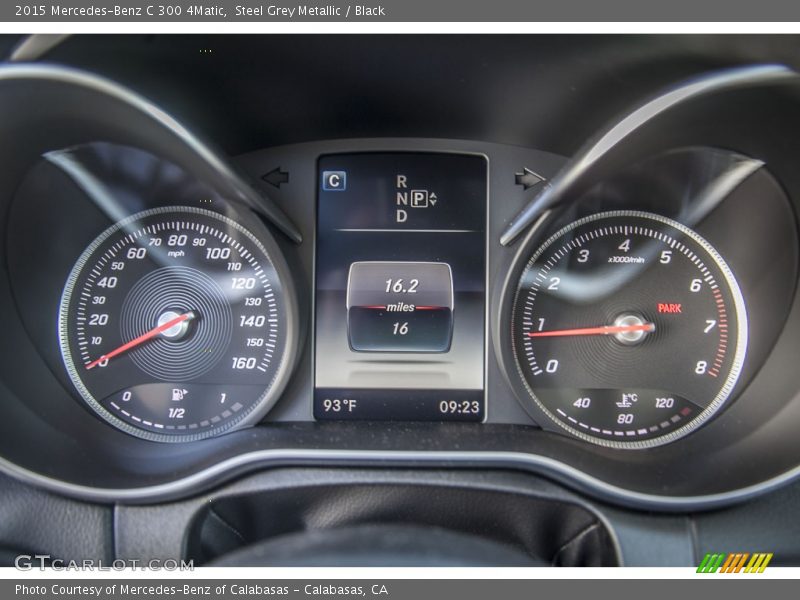  2015 C 300 4Matic 300 4Matic Gauges