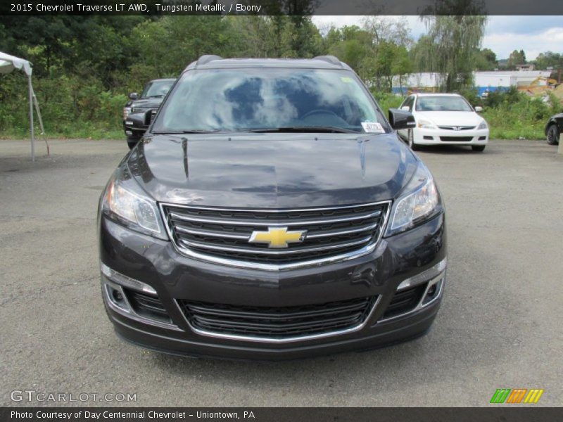 Tungsten Metallic / Ebony 2015 Chevrolet Traverse LT AWD