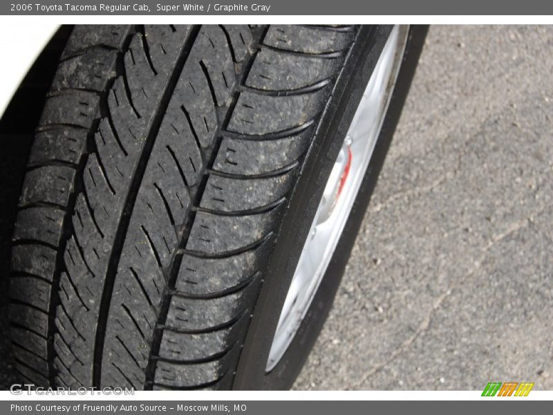 Super White / Graphite Gray 2006 Toyota Tacoma Regular Cab