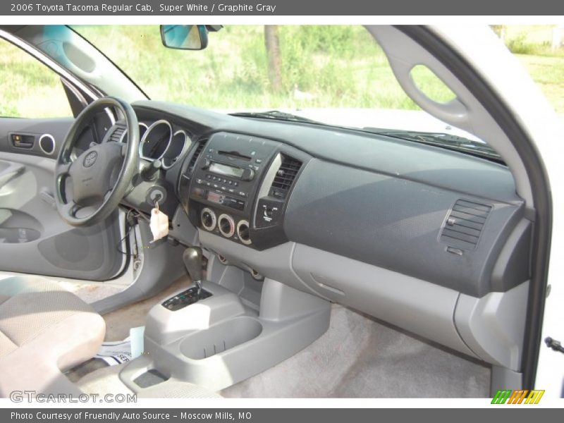 Super White / Graphite Gray 2006 Toyota Tacoma Regular Cab