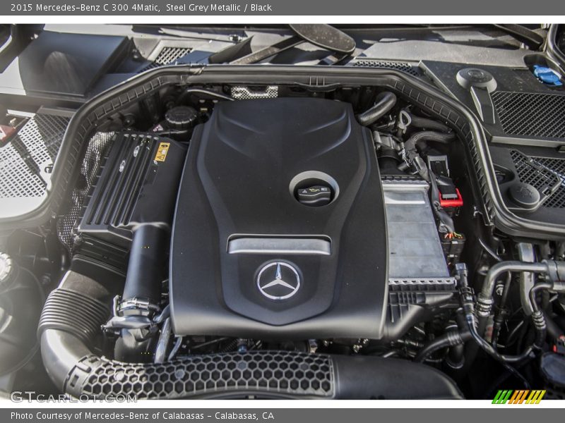  2015 C 300 4Matic Engine - 2.0 Liter DI Twin-Scroll Turbocharged DOHC 16-Valve VVT 4 Cylinder